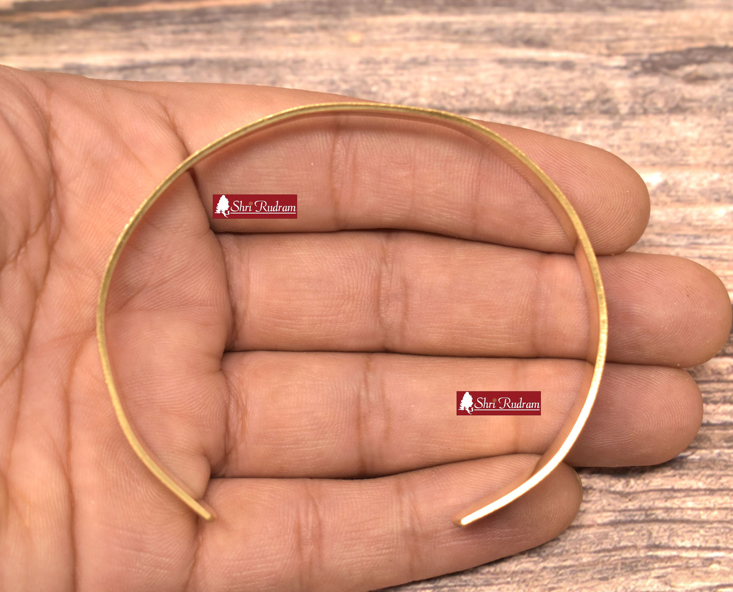 ShriRudram 7 Chakra Brass Bracelet , Engraved Bracelet, Adjustable Cuff Bracelet, , Seven Chakra Bracelet Set of 2 Bracelet