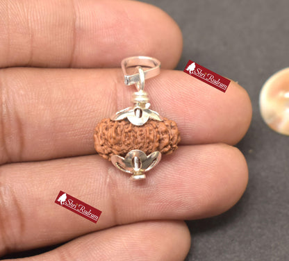 ShriRudram 18 MUkhi Rudraksha / Eighteen Face Rudraksh Java Bead Lab Certified 17.10 MM