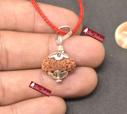 ShriRudram 18 MUkhi Rudraksha / Eighteen Face Rudraksh Java Bead Lab Certified 17.10 MM